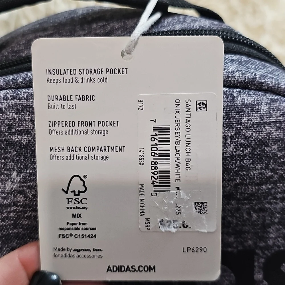 Adidas Santiago Lunch Bag - Picture 6 of 7